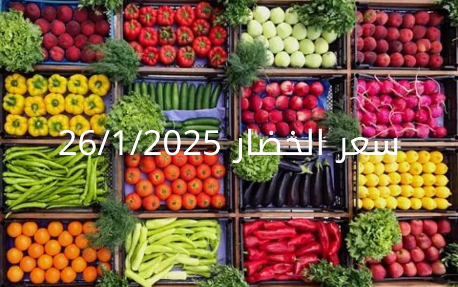 أسعار الخضار اليوم بالكيلو الأحد 26-1-2025 في سوق العبور