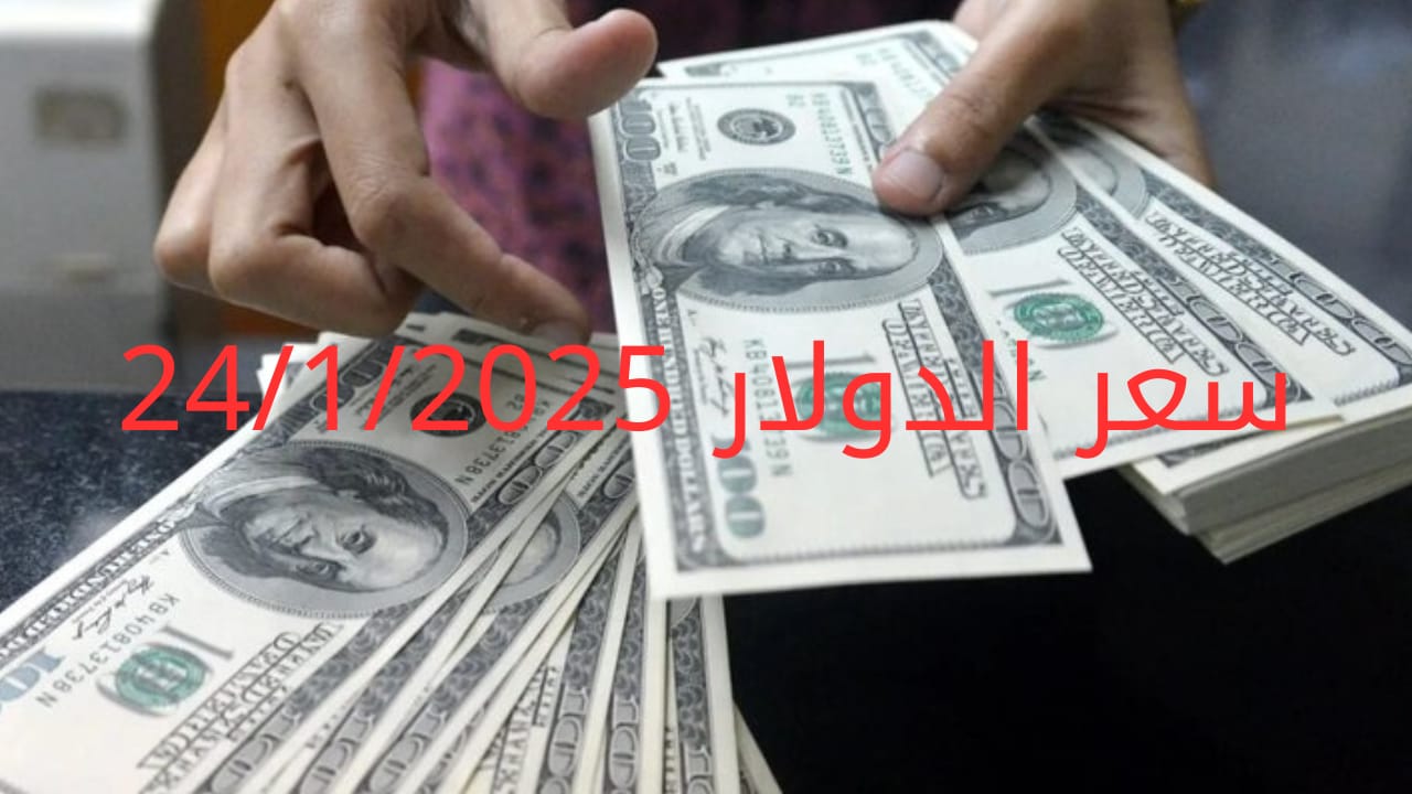 سعر الدولار والعملات في البنك المركزي وجميع البنوك المصرية 24-1-2025