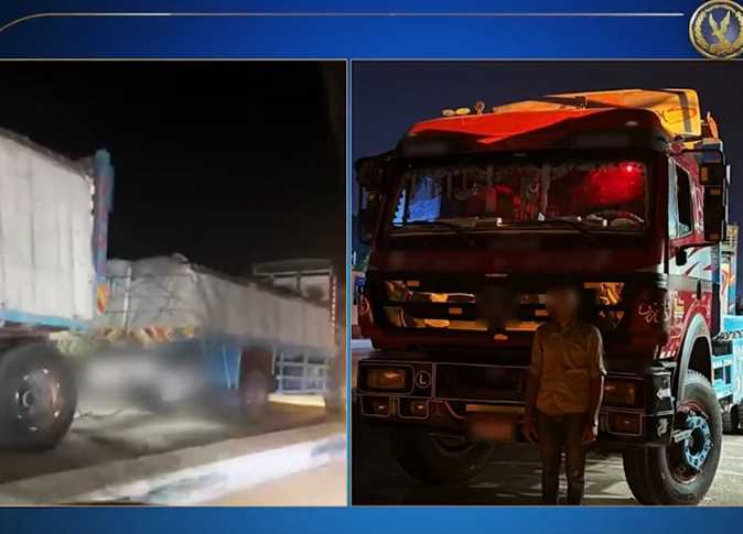 «في مشهد خطير».. وزارة الداخلية تضبط سائق «نقل ثقيل» يسير عكس الاتجاه في الشرقية