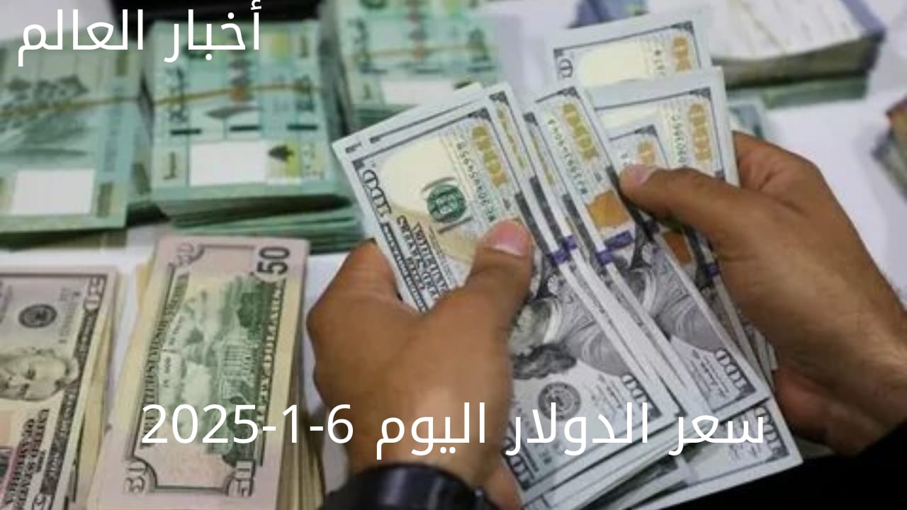 سعر الدولار والعملات في البنك المركزي وجميع البنوك المصرية 6-1-2025