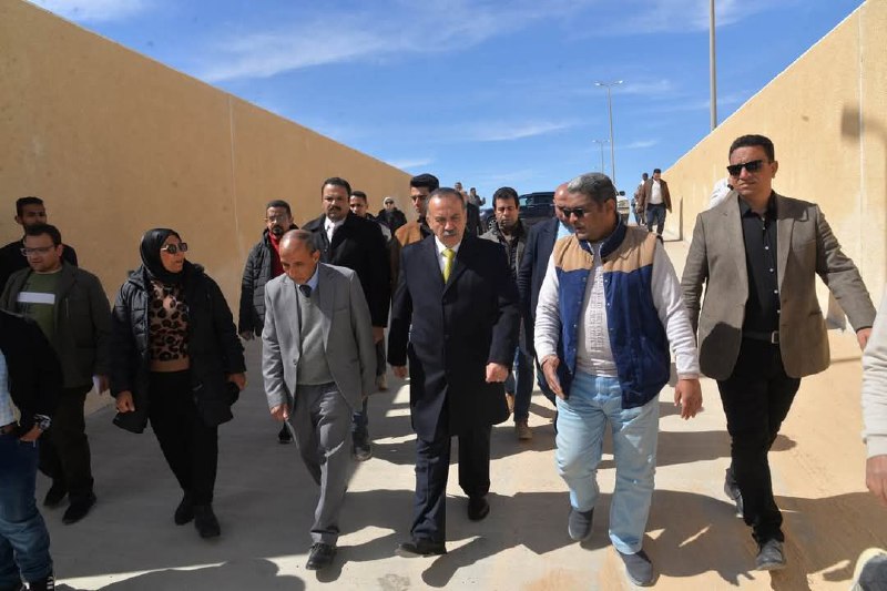 محافظ أسيوط يتفقد الأعمال الجارية بمشروع المجزر النصف الآلي للماشية بعرب مطير استعدادًا لافتتاحه