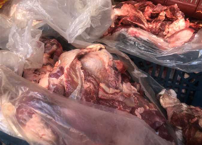  مصادرة لحوم غير صالحة للاستهلاك الآدمي بالإسكندرية 