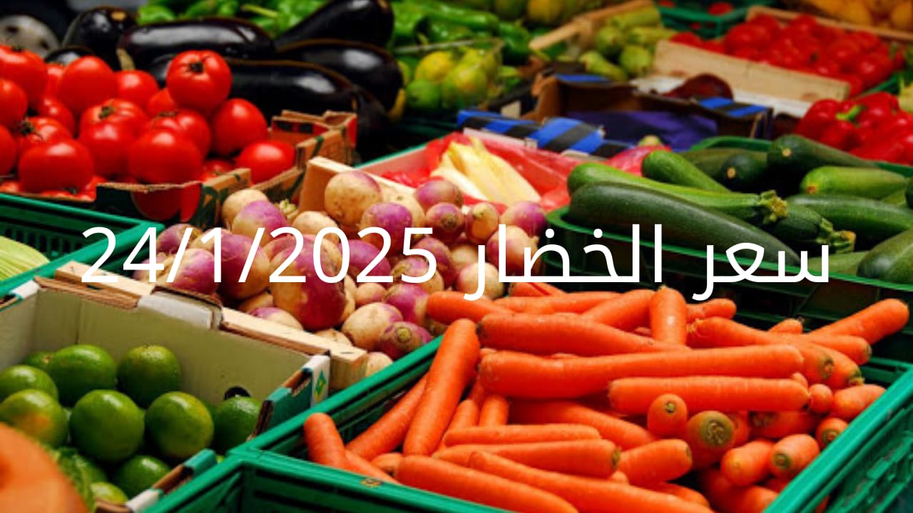 أسعار الخضار اليوم بالكيلو الجمعة 24-1-2025 في سوق العبور