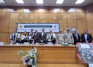 باحث بجامعة أسيوط يناقش أول رسالة ماجستير باللغة الإنجليزية حول 
