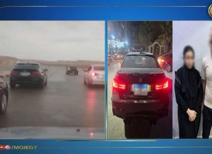  تفاصيل فيديو مشاجرة قائد «ملاكي» مع سيدة داخل السيارة في الجيزة