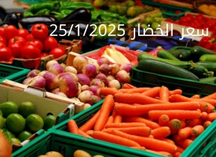 أسعار الخضار اليوم بالكيلو السبت 25-1-2025 في سوق العبور