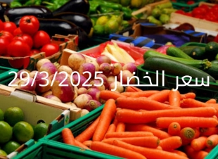 أسعار الخضار اليوم بالكيلو السبت 29-3-2025 بسوق العبور