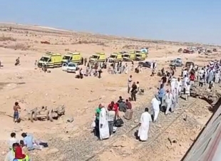 بالأسماء.. ضحايا حادث قطار مطروح