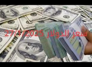 سعر الدولار والعملات في البنك المركزي وجميع البنوك المصرية 27-1-2025