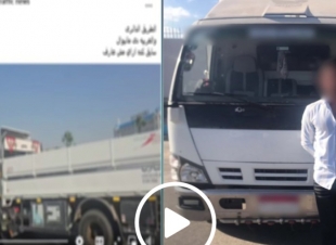 بالفيديو: سائق «ربع نقل» يثير الجدل على الطريق الدائري.. والداخلية تتحرك بسرعة