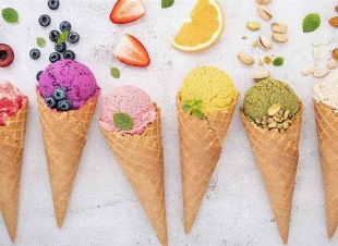 طريقة عمل الـ آيس كريم في المنزل.