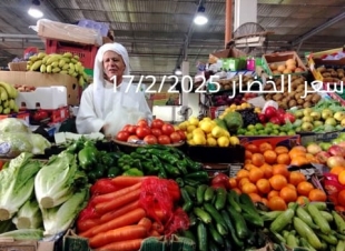 أسعار الخضار اليوم بالكيلو الاثنين 17-2-2025 في سوق العبور