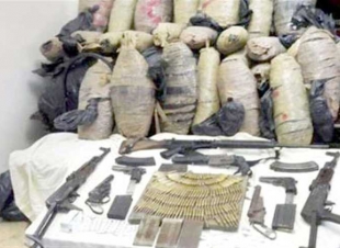 ضبط 16 سلاح ناري وكمية من المخدرات في حملة بالبحيرة والاقصر