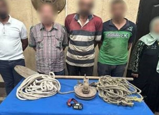ضبط تشكيل مكون من 5 أشخاص بتهمة التنقيب عن الآثار داخل ورشة بمنطقة الجمالية