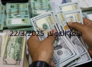 سعر الدولار والعملات في البنك المركزي وجميع البنوك المصرية 22-3-2025