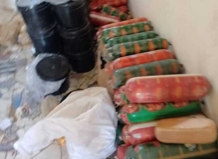 ضبط 7 طن لانشون وأدوية ومكملات غذائية منتهية الصلاحية في حملة تفتيشية بالشرقية 
