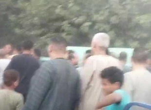 تشييع جثامين الأطفال الـ3 الذين لقوا مصرعهم على يد والدهم بالمنيا