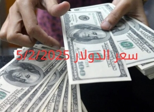 سعر الدولار والعملات في البنك المركزي وجميع البنوك المصرية 5-2-2025