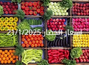 أسعار الخضار اليوم بالكيلو الثلاثاء 21-1-2025 في سوق العبور